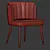 Elegant Isadora Dining Chair 3D model small image 5