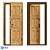 Classic Eco Entrance Door (Eco-80) - PSS 3D model small image 2