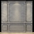 Sleek Slate Wall Panel 3D model small image 1