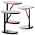 Elegant Porto Side Table 3D model small image 1