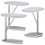 Elegant Porto Side Table 3D model small image 2