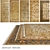 DOVLET HOUSE Carpets: 5-Piece Collection 3D model small image 1