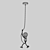 Vintage Iron Swing Pendant 3D model small image 4