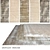Luxe Silk & Wool Carpets (5 pcs) - Part 664 3D model small image 1