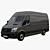 2015 Mercedes-Benz Sprinter SWB Panel Van 3D model small image 2