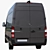 2015 Mercedes-Benz Sprinter SWB Panel Van 3D model small image 4