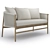 Elegant Slettvoll Amy Sofa 3D model small image 1