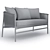 Elegant Slettvoll Amy Sofa 3D model small image 5