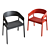 Elegant Designer Chairs: Levanessy 3D model small image 2