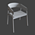 Elegant Designer Chairs: Levanessy 3D model small image 4