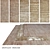 Luxury Silk Carpets - Set of 5 - Part 666 3D model small image 1