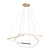 Elegant Vesanto Chandelier 3D model small image 1