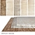 Luxurious Silk Carpets - Set of 5 (Part 670) 3D model small image 1