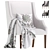 Cozy Comfort: Coco Republic Morton Reading Chair 3D model small image 1