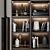 Modern Integrated Handle Wardrobe 3D model small image 2