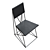 Sleek Support Chair: Elevate Your Dining Experience 3D model small image 2