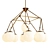 Elegant Orion Chandelier 3D model small image 1