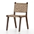 Dede Dining Chair: Sleek and Stylish Seating 3D model small image 4
