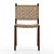 Dede Dining Chair: Sleek and Stylish Seating 3D model small image 5