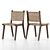 Dede Dining Chair: Sleek and Stylish Seating 3D model small image 6