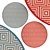 Circle Bliss Rugs | No. 174 3D model small image 1