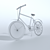  Futuristic TimeBicycle 26.1K Poly 3D model small image 3