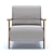 Niguel Lounge Chair: Sleek and Stylish 3D model small image 7
