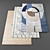 Modern High-Resolution Rugs Set 3D model small image 1