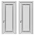 Elegant Interior Door 3D model small image 2