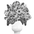 Spring Blossom Bouquet 3D model small image 6