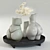 Elegant Woman Vases Set 3D model small image 4