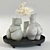 Elegant Woman Vases Set 3D model small image 5