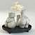 Elegant Woman Vases Set 3D model small image 20