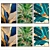 Modern Art Set: 3 Paintings with 4 Frame Options 3D model small image 2