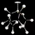 Anima Chandelier: Stunning 3D Max & Corona Compatible Design 3D model small image 2