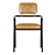 Elegant Bergman Dining Chair 3D model small image 2