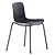 Sleek Stackable Langue Chair 3D model small image 1