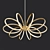 Elegant LED Chandelier - Tela 3D model small image 3