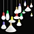 Elegant Martinelli Luce Pendant Light 3D model small image 1