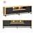 Sleek Loft TV Stand - SYLVIA 3D model small image 1