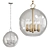 Elegant Mini Jupiter Chandelier 3D model small image 1