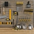 Sturdy Craftsman Workbench 3D model small image 5