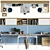 Optimized High Detail Office Set 3D model small image 4