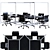 Sleek Office Essentials 3D model small image 2