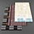 3D Modern Rugs Collection 3D model small image 1