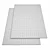 Hand-Woven Reversible Heimdal Rug 3D model small image 3