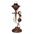Vintage Steampunk Candle Holder 3D model small image 2