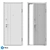Modern Style Entrance Door - LINE-96 3D model small image 5