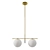 Elegant Jugen 2-Light Suspension 3D model small image 1