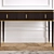 Hollywood 3-Drawer Console: Timeless Elegance 3D model small image 1